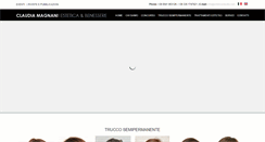 Desktop Screenshot of esteticaclaudia.com