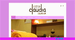 Desktop Screenshot of esteticaclaudia.info