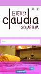 Mobile Screenshot of esteticaclaudia.info
